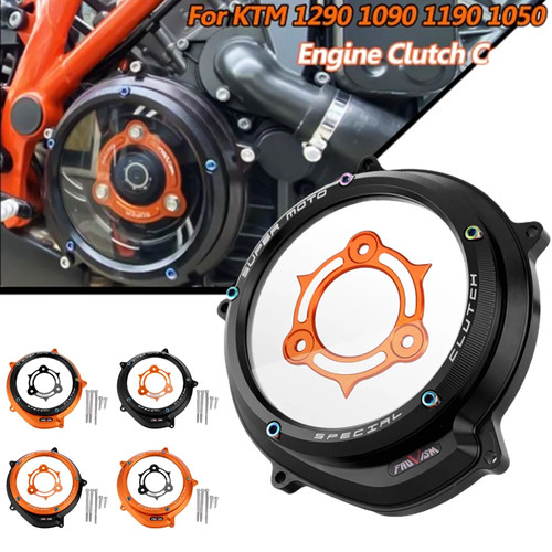Engine clear clutch cover for - clear,